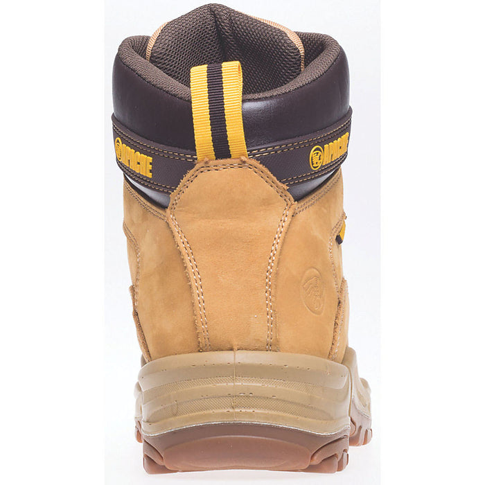 Apache Safety Boots ATS Arizona Honey Leather Waterproof Metal Free Cap Size 13 - Image 3
