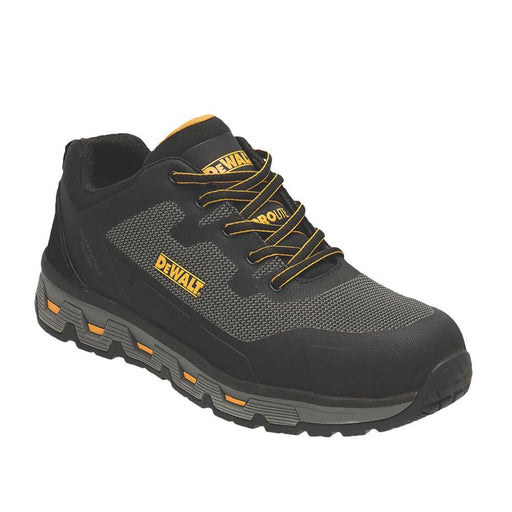 DeWalt Safety Trainers Mens Standard Fit Black Synthetic Aluminium Toe Size 10 - Image 1