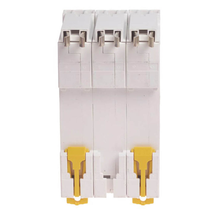 MCB Circuit Breaker Protection Type C 3 Phase Triple Pole DIN Rail Mounted - Image 3