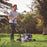 Petrol Lawn Mower Rotary Self-Propelled Mulching 50L 125cc 41CM Anti-Vibration - Image 3
