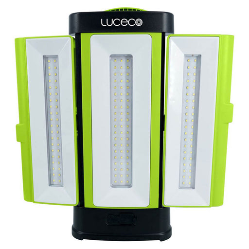 Luceco Worklight 3 LED Rechargeable Black Adjustable 360° Foldable Rotatable - Image 1