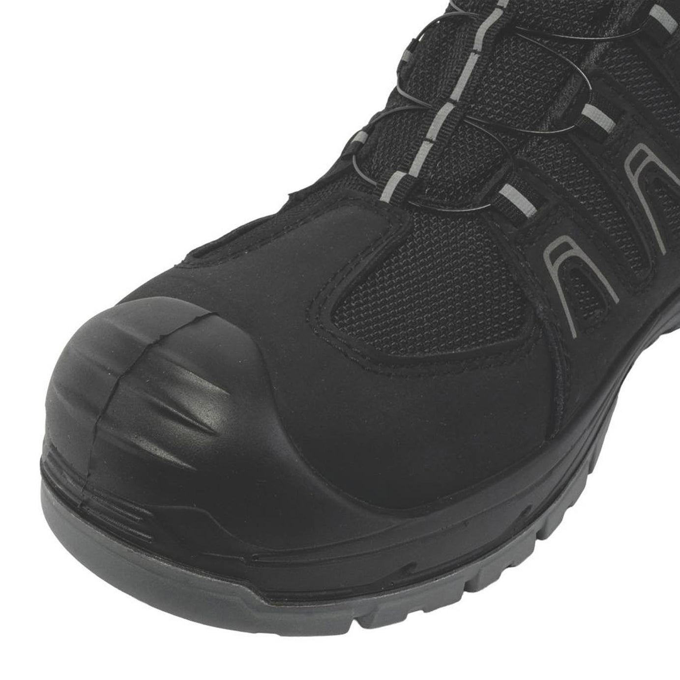 Apache Safety Boots Mens Wide Fit Black Waterproof Shoes Composite Toe Size 15 - Image 4