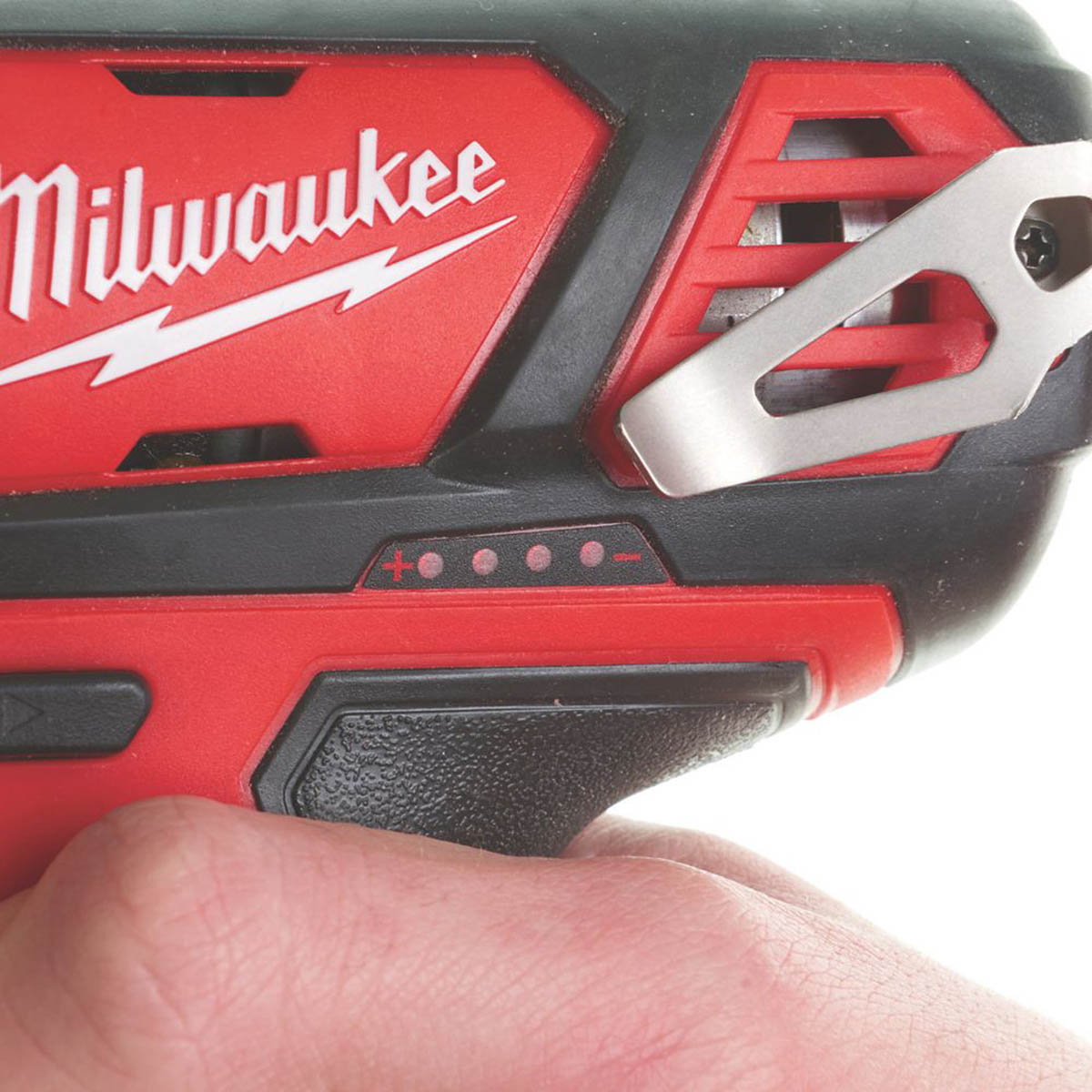 Milwaukee Impact Wrench Driver Cordless M12 BIW12-202C 2 x 2.0Ah Li-Ion Compact - Image 4
