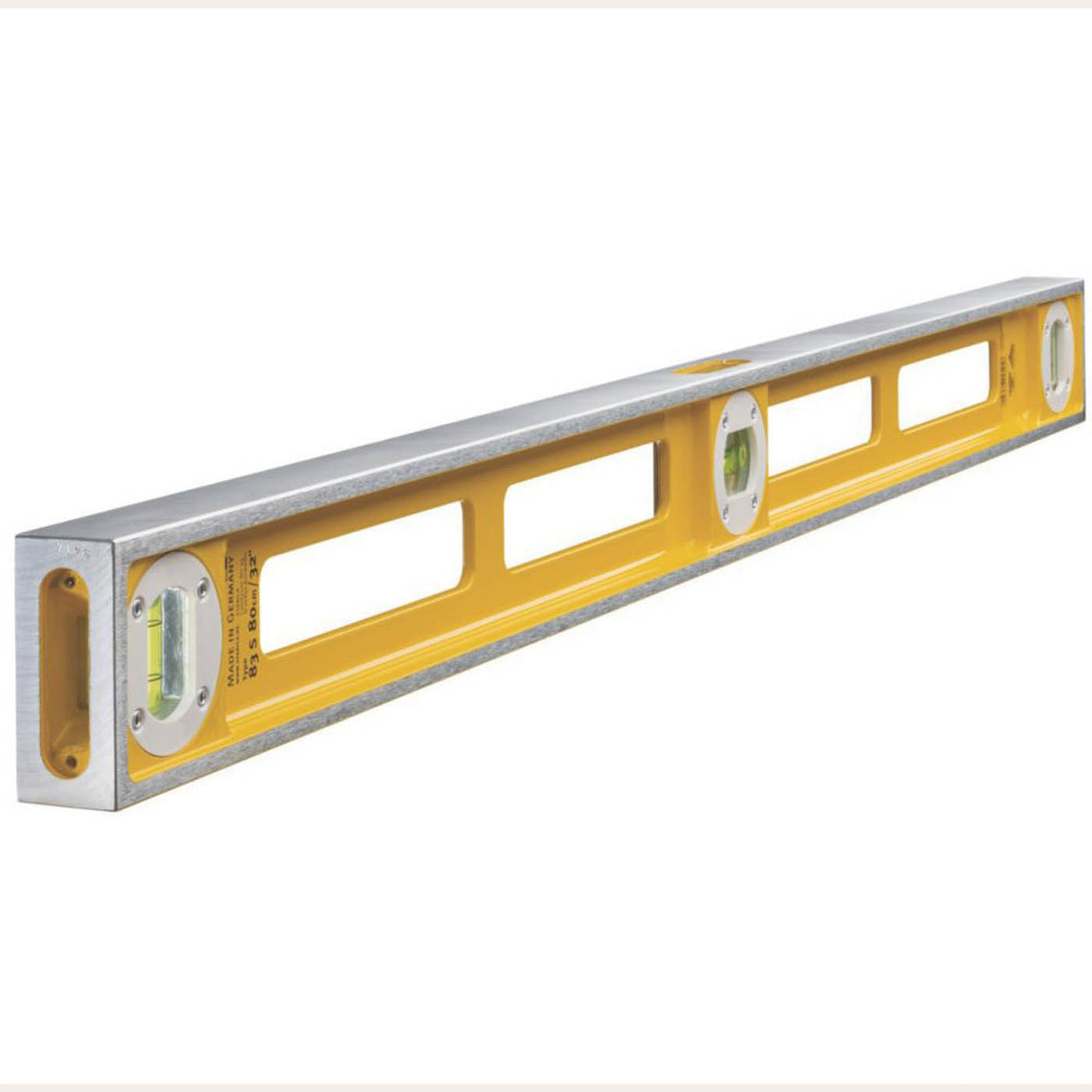 Stabila Spirit Level 83 Series Aluminium 3 Vials Durable Sturdy 1/2" 800mm - Image 3