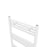 Bathroom Towel Radiator Warmer Heater Flat 100 x 60cmm Gloss White 1760BTU - Image 3