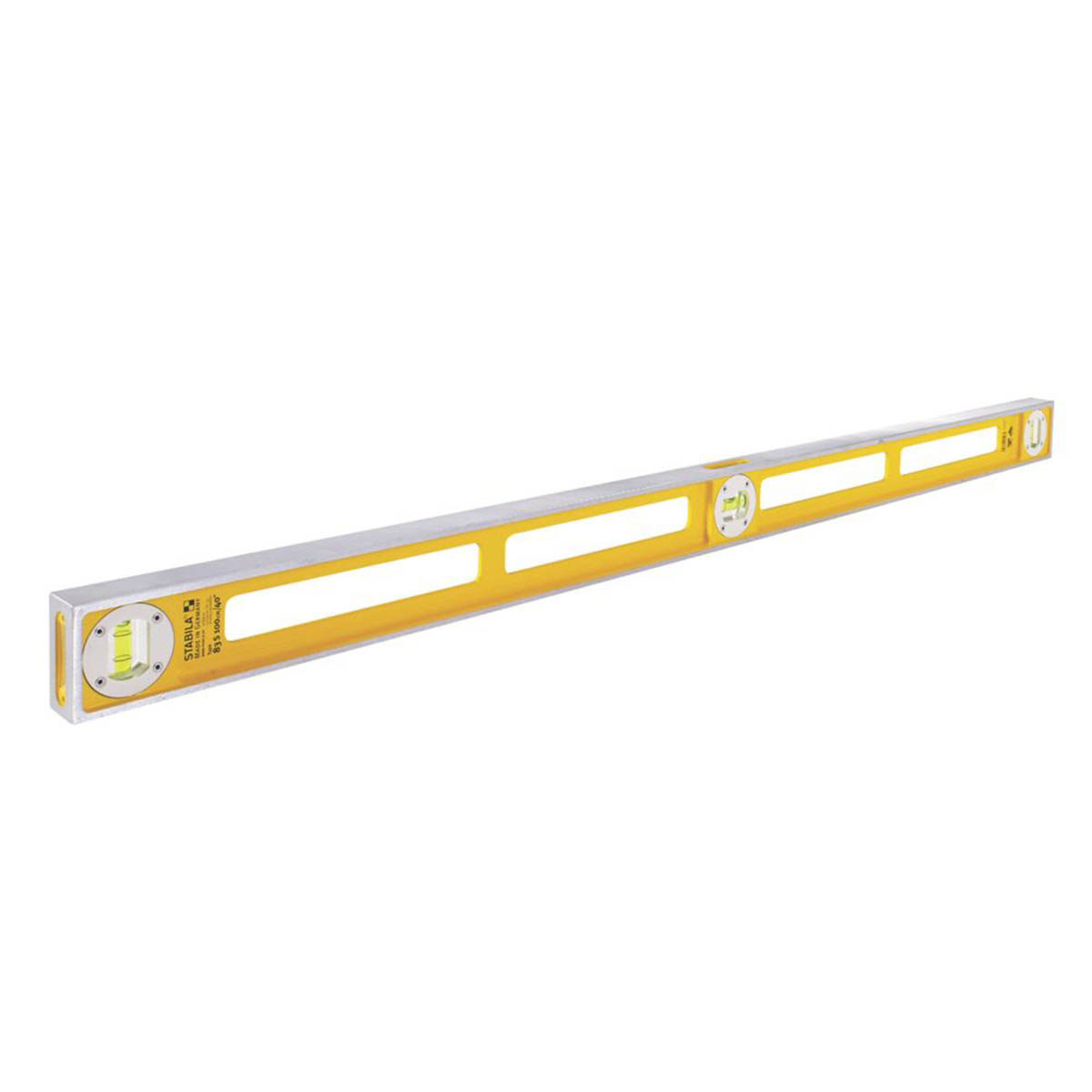 Stabila Spirit Level 39" 1000mm Heavy Duty Aluminium 3 Vials Builders Tool - Image 1