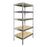 Shelving Unit Heavy Duty 5 Tier Galvanised Steel Garage Workshop Storage - Image 3