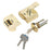Night Latch Door Lock 40mm Electro Brass Traditional Fire Rated 3 Keys Indoor - Image 2