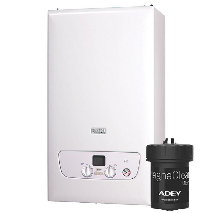 Baxi Gas Combi Boiler 36kW 836 Compact With Filter 122,904BTU Energy Rating A - Image 2