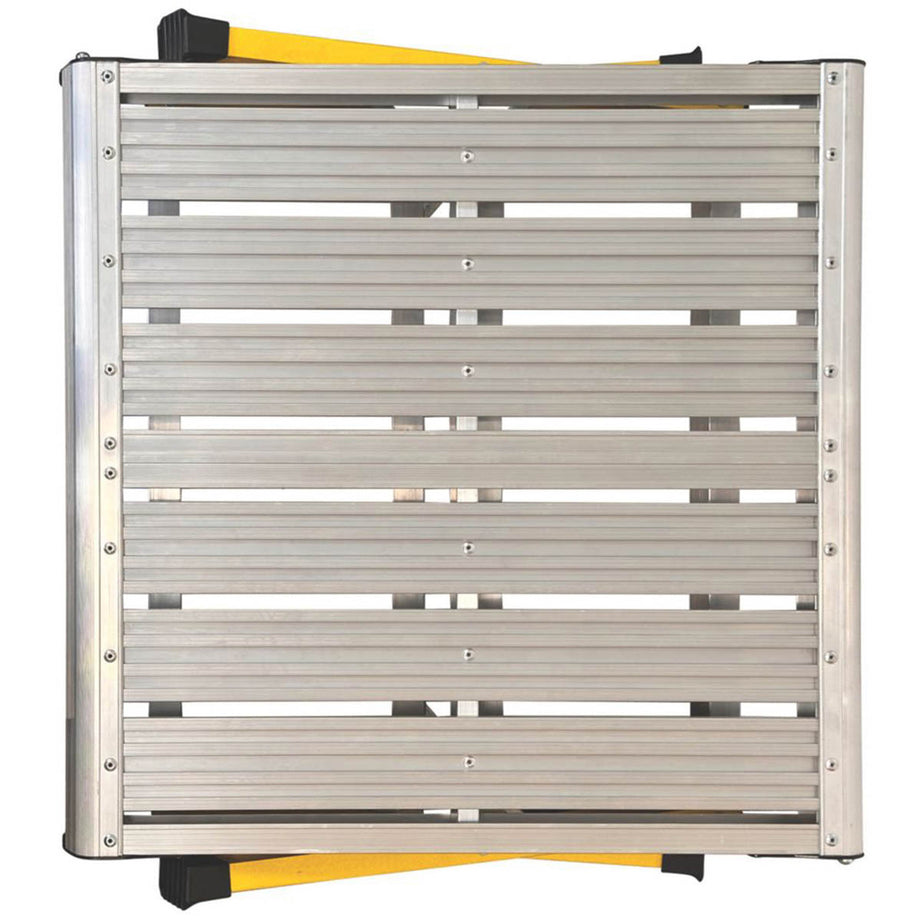 Werner Folding Work Platform Fibreglass Anti-Slip Heavy Duty 500mm x 0.6m - Image 2