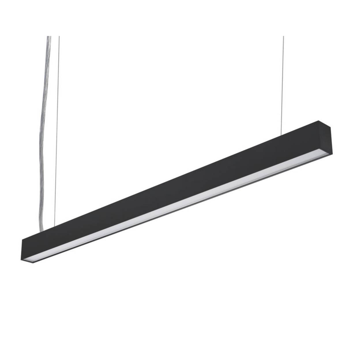 Lexco Castula LED Pendant Black 23W 2500lm - Image 1