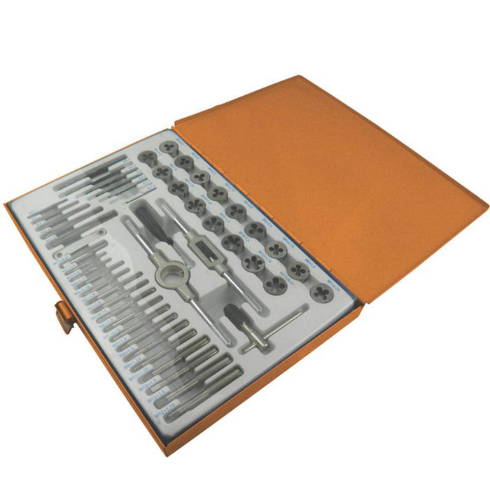 Magnusson Tap & Die Set M3-M12 Mixed 51 Pieces Set With Case - Image 1