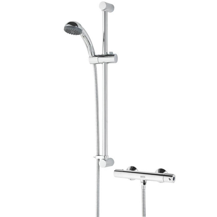 Bristan Zing Rear-Fed Exposed Chrome Thermostatic Mixer Shower - Image 1