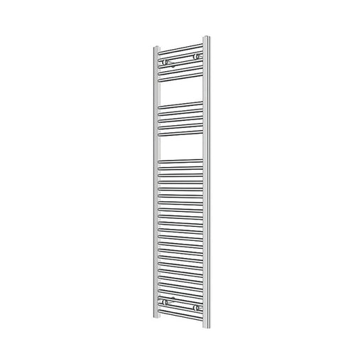 Towel Rail Radiator Chrome Bathroom Ladder Warmer Steel 414W (H)1600x(W)400mm - Image 1