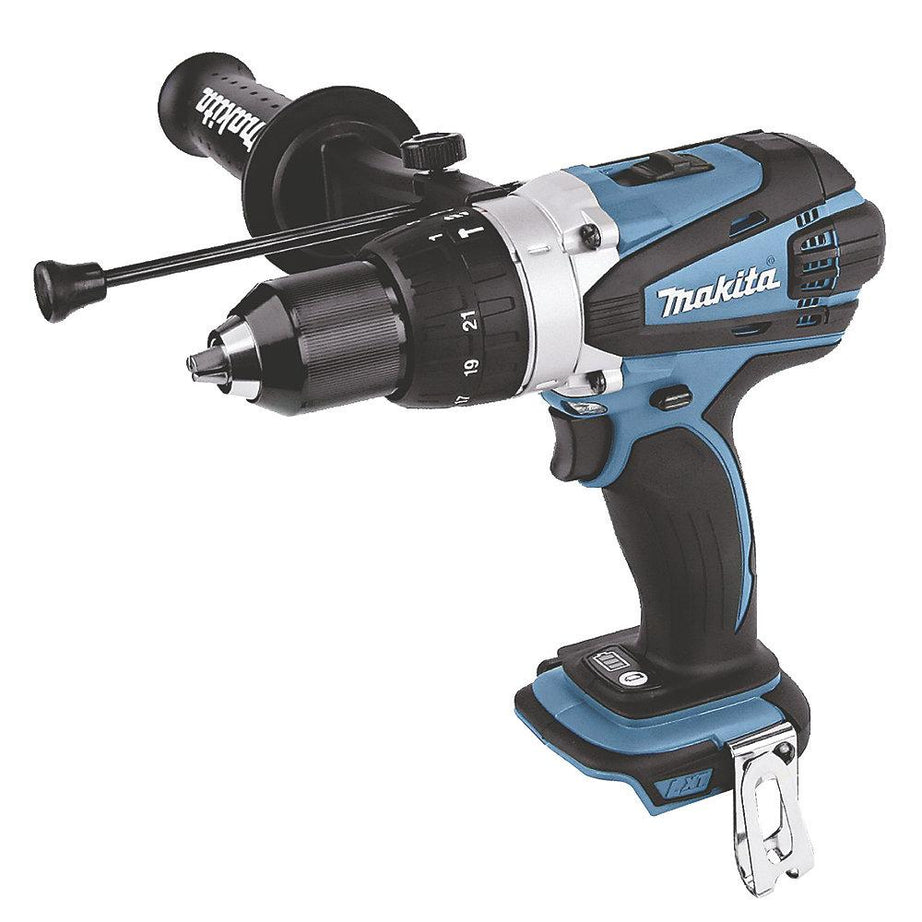 Makita Combi Drill Driver Cordless Compact Side Handle 18V Li-Ion LXT Body Only - Image 1