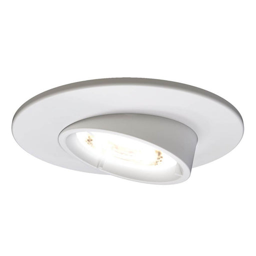 Downlight White Indoor Round Ceiling Light Tilt Fire Rated GU10 8W Pack Of 30 - Image 1