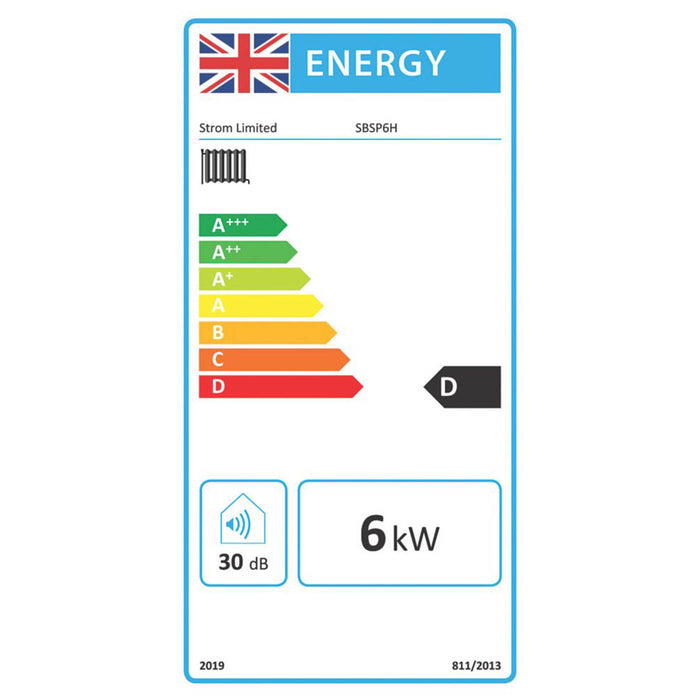 Strom Boiler Electric White Single-Phase Heat Only Indoor Digital Display 6kW - Image 2