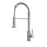Etal Kitchen Tap Mono Mixer Chrome Single Lever Pull Out Spout Modern Faucet - Image 1