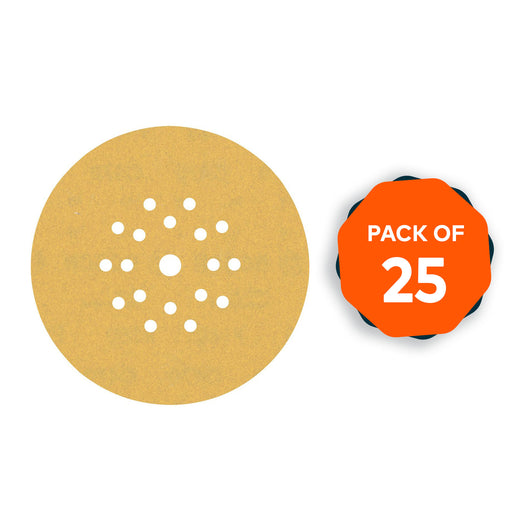 Bosch Expert Sanding Discs Fine 18-Hole Punched 225mm Plaster Drywall Pack Of 25 - Image 1