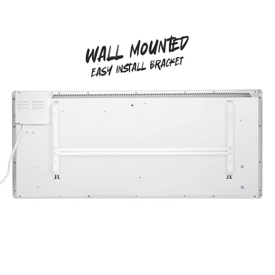 TCP  2000W Electric Wall-Mounted Convection Panel Heater White - Image 5