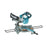 Makita Cordless Mitre Saw 190mm Single-Bevel Sliding Compound DLS714NZ 18V Bare - Image 1