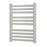 Bathroom Radiator Towel Rail Ladder Warmer Straight Flat Tubular Heated Silver - Image 1