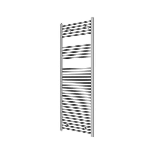 Bathroom Towel Rail Radiator Warmer Chrome Mild Steel Lightweight 1600x600mm - Image 1