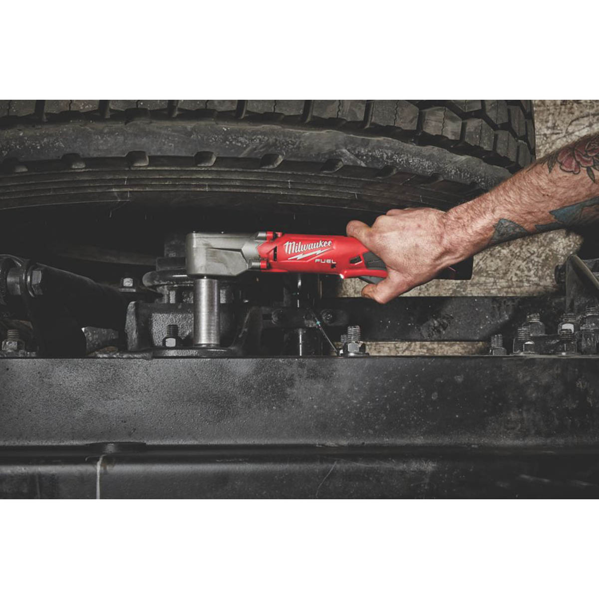 Milwaukee M12 FRAIWF38-0 Right Angle Impact Wrench 12V Li-Ion Cordless Body Only - Image 4