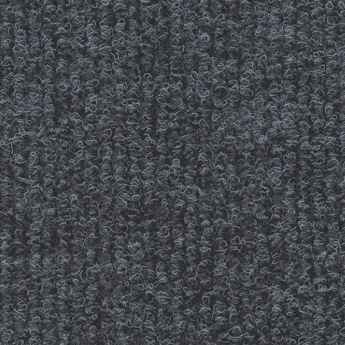 Carpet Tiles Distinctive Flooring Ribbed Anthracite Grey 50 x 50 16 Pack - Image 1
