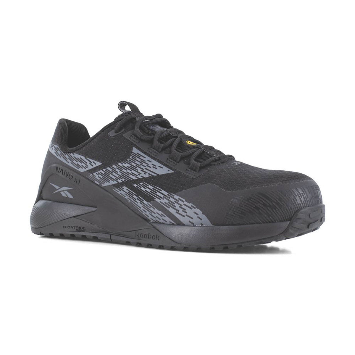 Reebok Safety Trainers Unisex Wide Fit Black Work Boots Composite Toe Size 9 - Image 1
