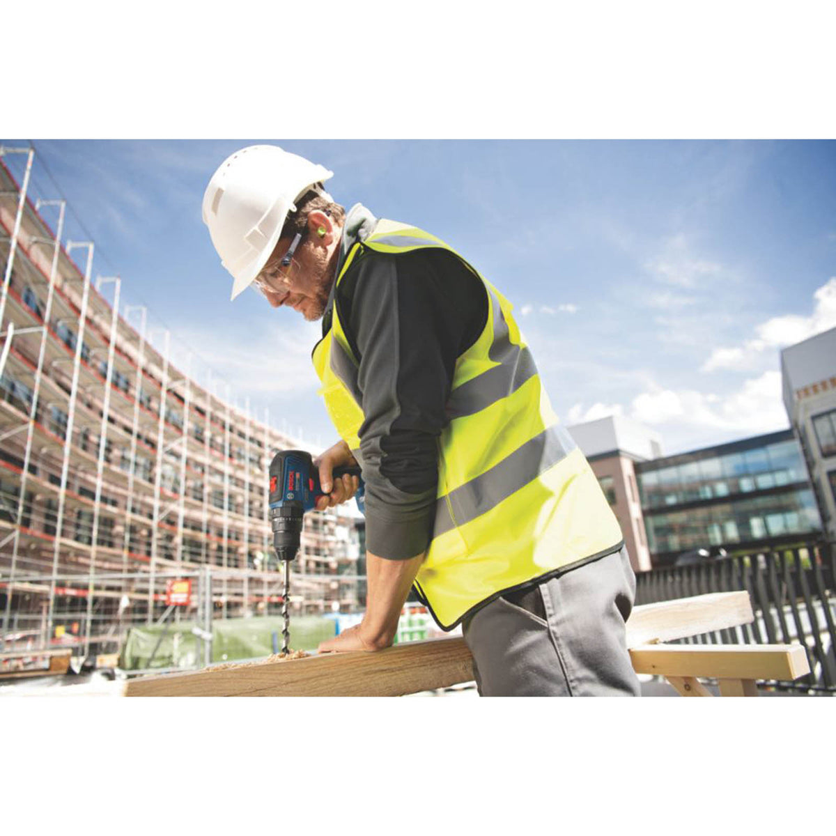Bosch Combi Drill Cordless 18V 2x5.0Ah Li-Ion GSB18V-55 Compact Brushless - Image 6
