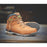 DeWalt Safety Boots Mens Wide Fit Brown Leather Steel Toe Cap Shoes Size 8 - Image 2