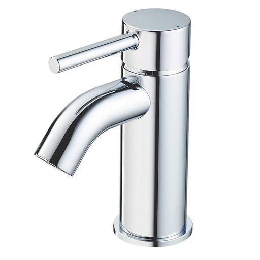 Bathroom Basin Tap Mini Mono Mixer Chrome Single Lever Contemporary Faucet - Image 1