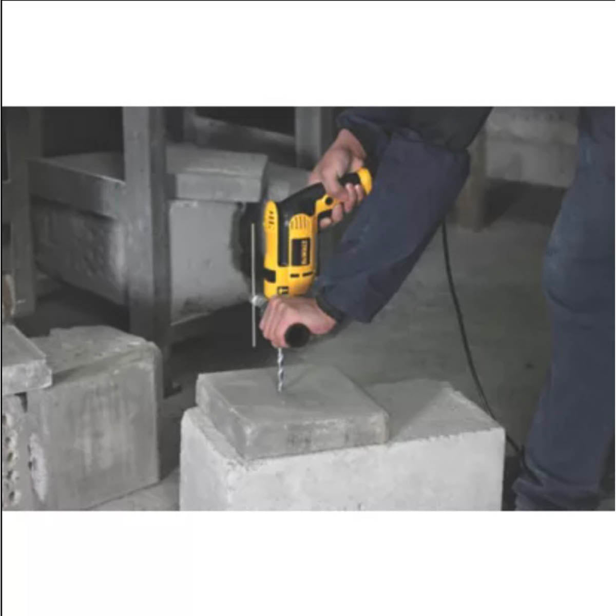 DeWalt Percussion Drill Electric DWD024K-GB Heavy Duty Powerful Lightweight 701W - Image 6