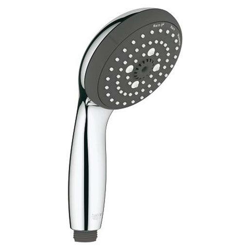 Bathroom Hand Shower Universal Chrome 3 Spray Patterns Durable Water Saving - Image 1