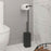 Elland Toilet Brush & Roll Holder Black - Image 3