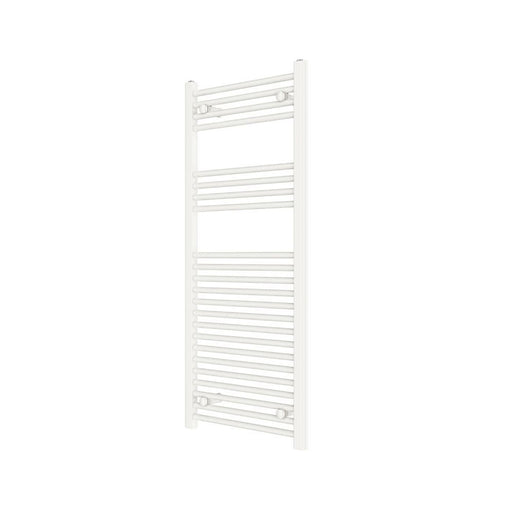 Towel Radiator Rail Gloss White Flat Bathroom Ladder Warmer 532W H1200xW500mm - Image 1