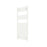 Towel Radiator Rail Gloss White Flat Bathroom Ladder Warmer 532W H1200xW500mm - Image 1