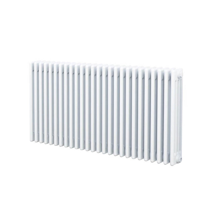 4 Column Radiator Horizontal Heater 3145BTU 929W Classic White Steel 30x104.2cm - Image 2