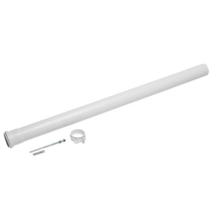 Vaillant Flue Extension White 80x1000mm Domestic Boiler Accessories Indoor - Image 2