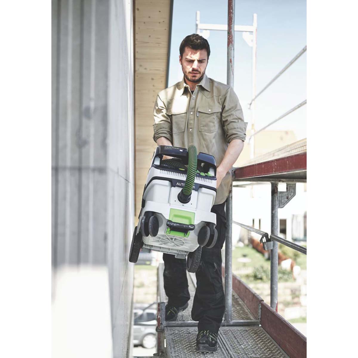 Festool Mobile Dust Extractor Electric CTL26EACCleantec 24L For L Class 1200W - Image 4