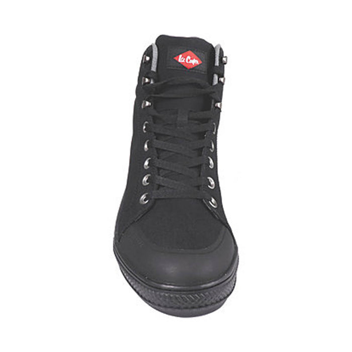 Lee Cooper Safety Trainer Boots Mens Standard Fit Black Steel Toe Shoes Size 8 - Image 2