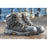 Site Safety Boots Mens Standard Fit Black Leather Waterproof Steel Toe Size 11 - Image 2