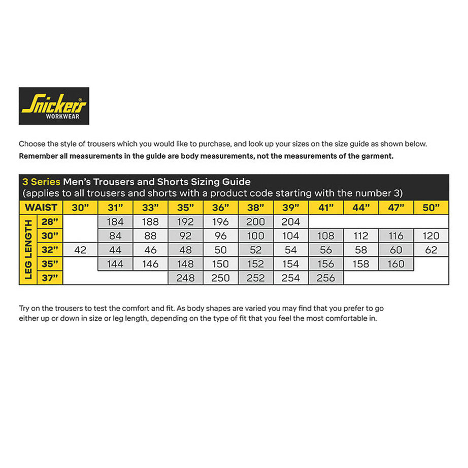 Snickers Work Trousers Mens Twisted Leg Grey Black Multi Pocket 35"W 32"L - Image 2