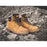 Site Safety Boots Womens Wide Fit Honey Leather Work Shoes Steel Toe Size 3 - Image 2