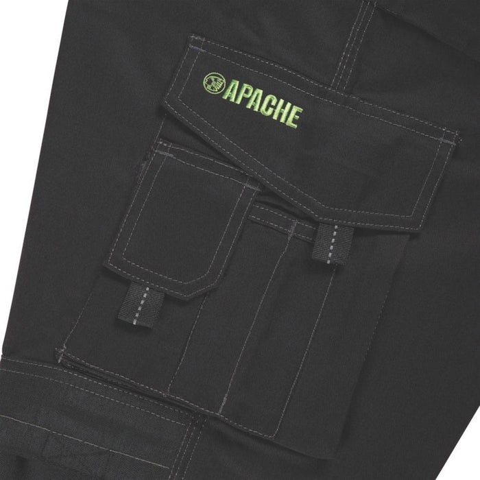 Apache APKHT Two Work Trousers Black 38" W 29" L - Image 6