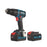 Erbauer Combi Drill Cordless 18V 2x4.0Ah Li-Ion ECD18-Li-2 Brushless Compact - Image 1