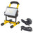 LAP Work Light LED ARW1010 Rechargeable Battery-Operated Adjustable Black Yellow - Image 1