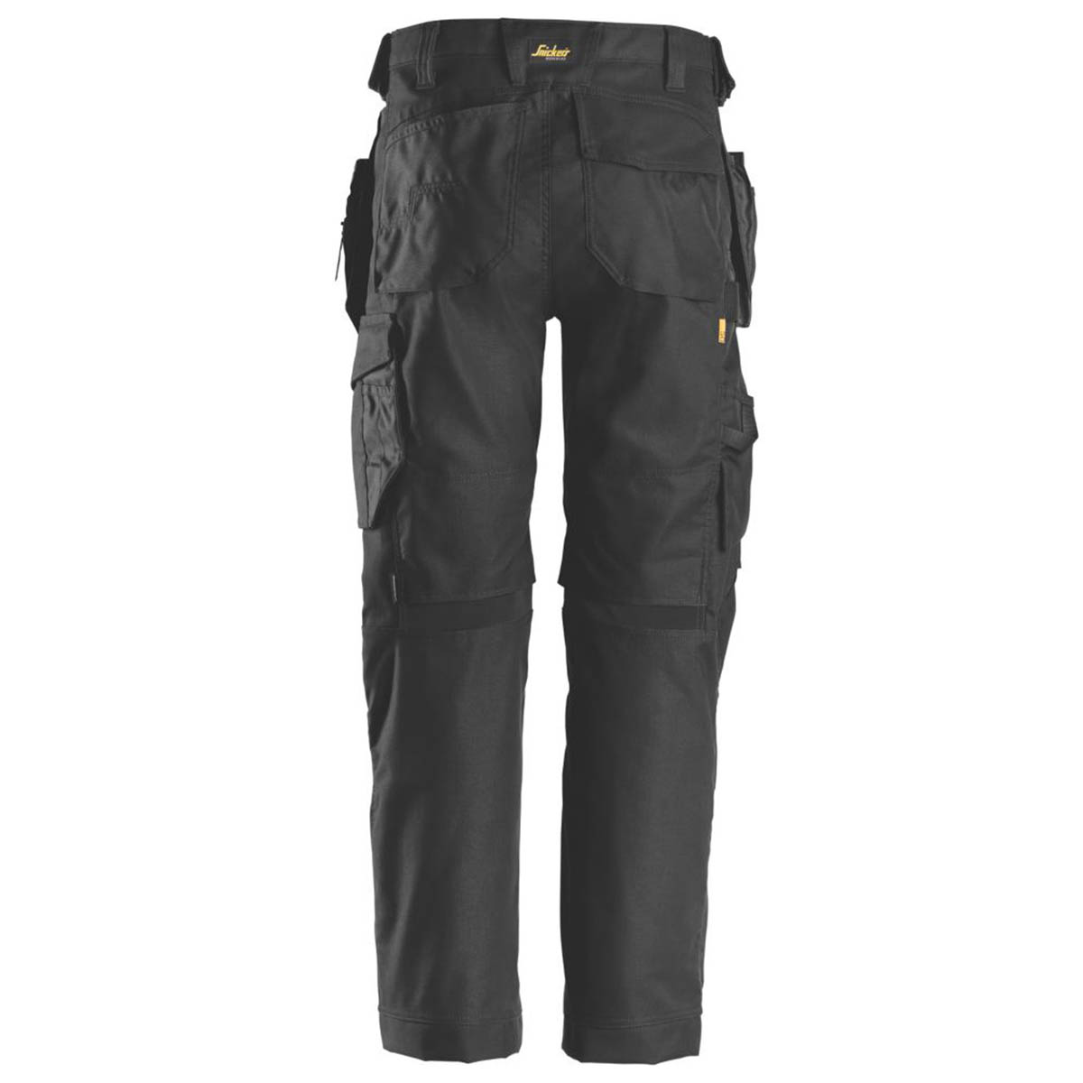 Snickers Work Trousers Mens Regular Fit Black Stretch Multi Pockets 41"W 32"L - Image 6