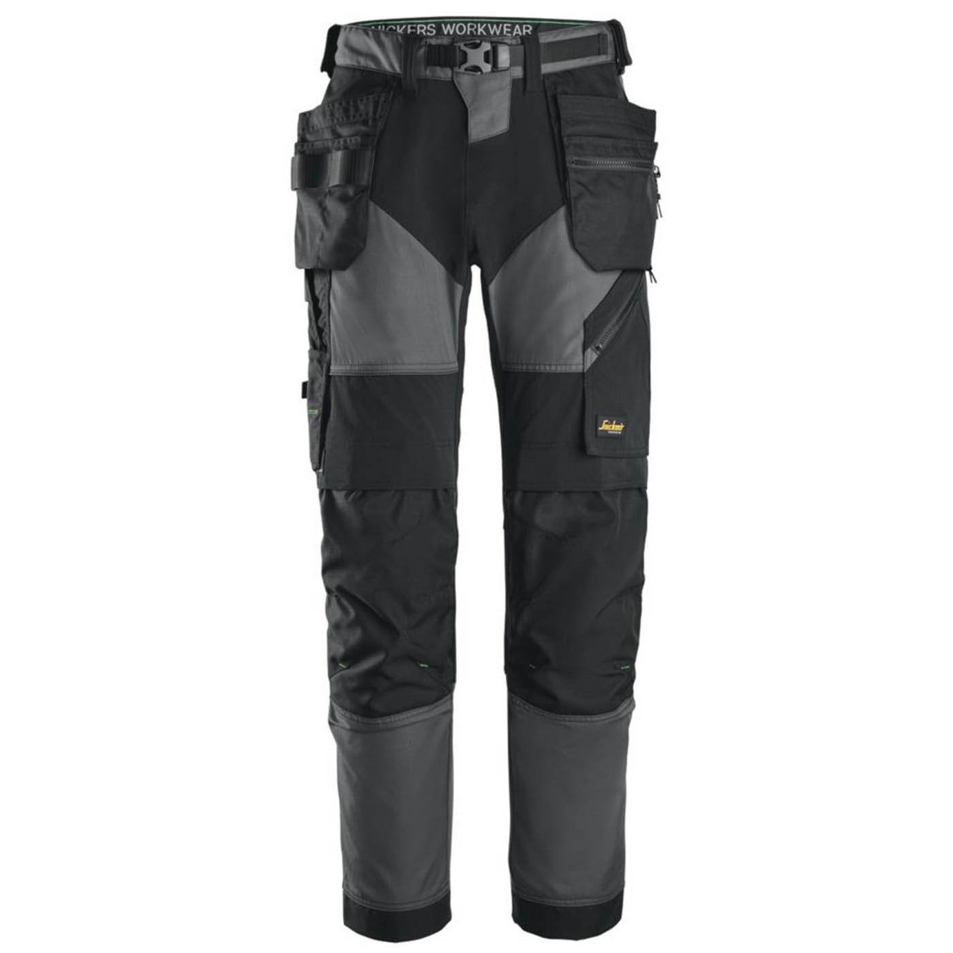 Snickers Work Trousers Mens Regular Fit Grey Stretch Multi Pockets Cargo 35W 30L - Image 1